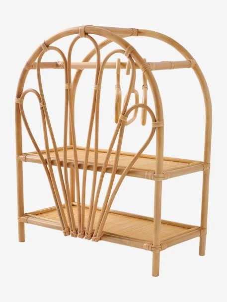 Armoire Poupon En Rotin Beige - Vertbaudet – Image 3