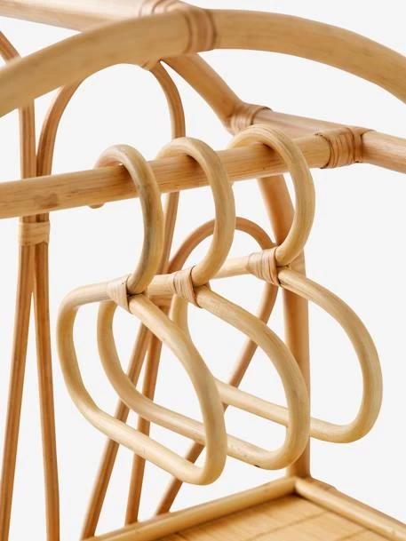 Armoire Poupon En Rotin Beige - Vertbaudet – Image 4