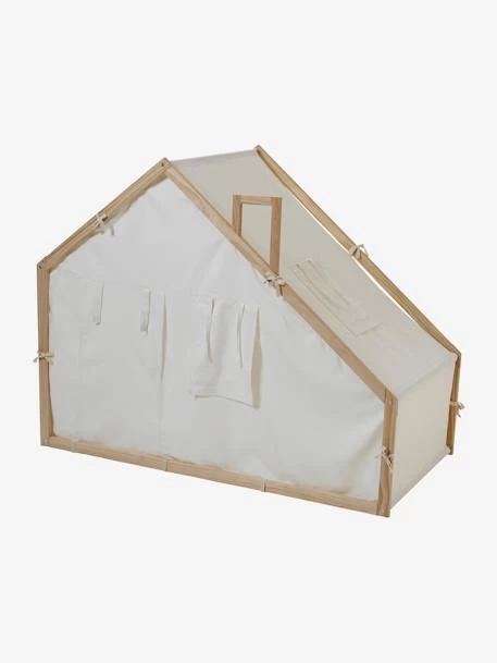 Cabane En Tissu Et Bois FSC® Multicolore - Vertbaudet – Image 2