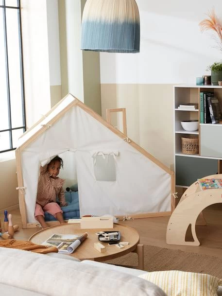 Cabane En Tissu Et Bois FSC® Multicolore - Vertbaudet – Image 6