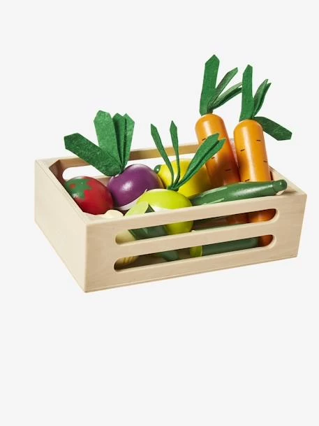 Cagette De Légumes Pour Dinette En Bois FSC® Multicolore - Vertbaudet – Image 2