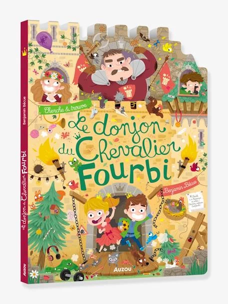 Cherche Et Trouve - Le Donjon Du Chevalier Fourbi - AUZOU Jaune - Auzou