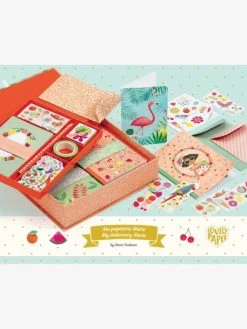 Coffret Papeterie Marie DJECO Orange - Djeco
