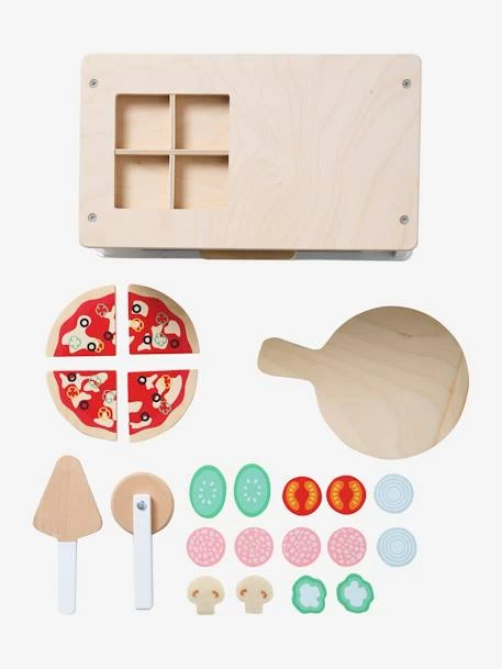 Four à Pizza En Bois FSC® Beige - Vertbaudet – Image 3