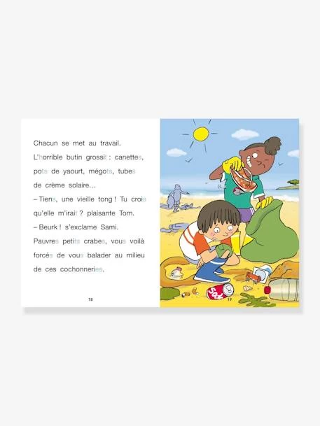 J'apprends à Lire Avec Sami Et Julie CP Niveau 3 - Opération Mer Propre ! - HACHETTE ÉDUCATION Blanc - Hachette – Image 3
