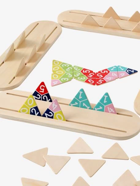 Jeu Tridominos Des Couleurs En Bois FSC® Multicolore - Vertbaudet – Image 2