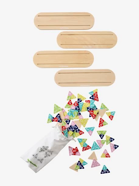 Jeu Tridominos Des Couleurs En Bois FSC® Multicolore - Vertbaudet – Image 3