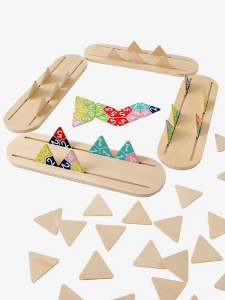 Jeu Tridominos Des Couleurs En Bois FSC® Multicolore - Vertbaudet