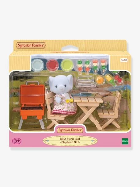 La Fille Eléphant Et Son Set De Pique-nique - SYLVANIAN FAMILIES Blanc - Sylvanian – Image 2