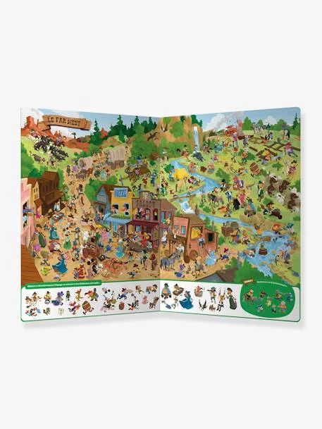 Livre D'activités Cherche Et Trouve Du Loup - A Travers Le Temps - AUZOU Blanc - Auzou – Image 2