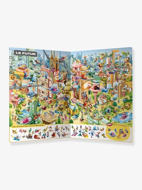 Livre D'activités Cherche Et Trouve Du Loup - A Travers Le Temps - AUZOU Blanc - Auzou – Image 3