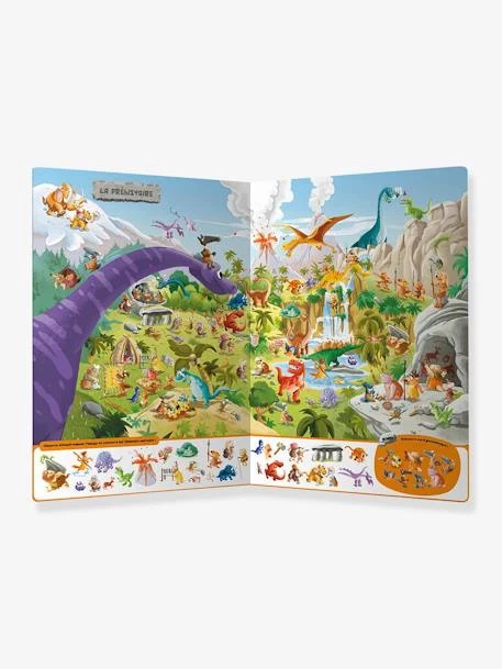 Livre D'activités Cherche Et Trouve Du Loup - A Travers Le Temps - AUZOU Blanc - Auzou – Image 4