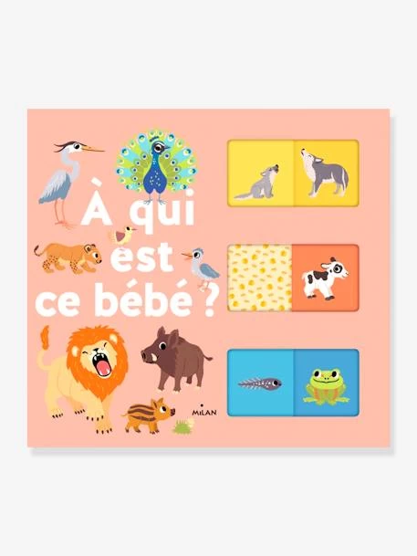 Livre Devine - À Qui Est Ce Bébé ? - ÉDITIONS MILAN Blanc - Hachette