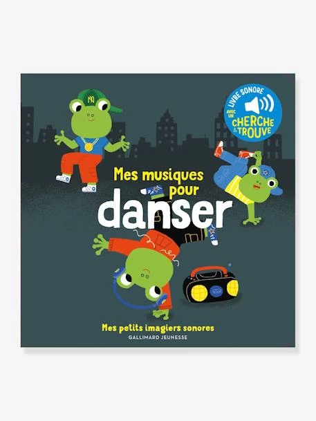 Livre Sonore Mes Musiques Pour Danser GALLIMARD JEUNESSE Bleu - Gallimard