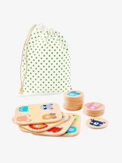 Loto Des Animaux En Bois FSC® Multicolore - Vertbaudet