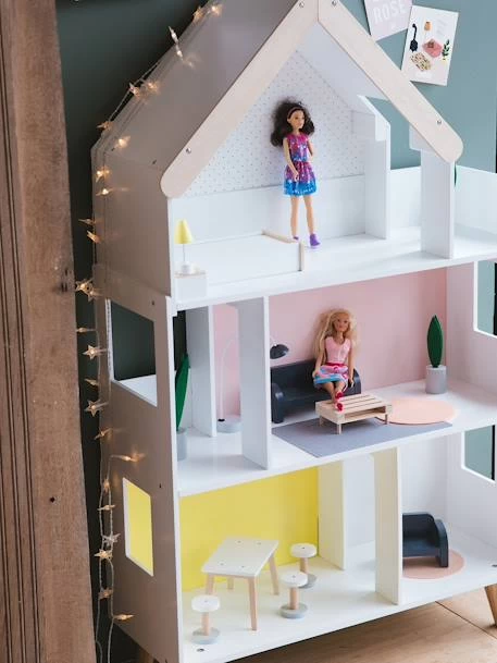 Maison De Poupée Mannequin En Bois FSC® Multicolore - Vertbaudet – Image 2