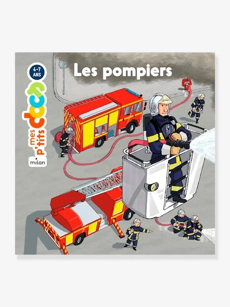 Mes P'tits Docs - Les Pompiers MILAN Blanc - Hachette
