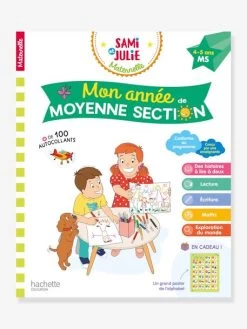 Mon Année De Moyenne Section Avec Sami Et Julie 4-5 Ans - HACHETTE ÉDUCATION Blanc - Hachette