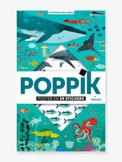 Poppik Animaux Des Océans MILAN Blanc - Hachette