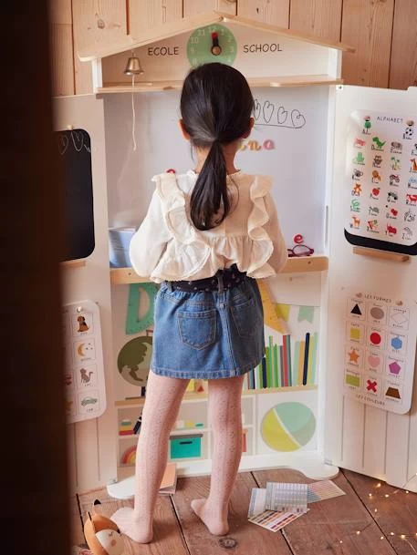 Salle De Classe Triptyque En Bois FSC® Multicolore - Vertbaudet – Image 2