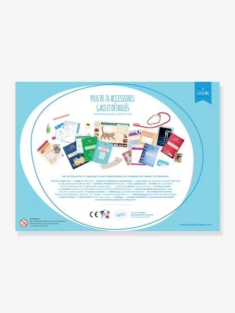 Si J'étais Le Vétérinaire - AMULETTE Bleu - Amulette – Image 3