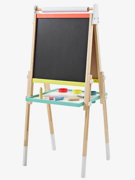 Tableau Pliable Et Réglable En Hauteur 3 En 1 En Bois FSC® Multicolore - Vertbaudet – Image 6
