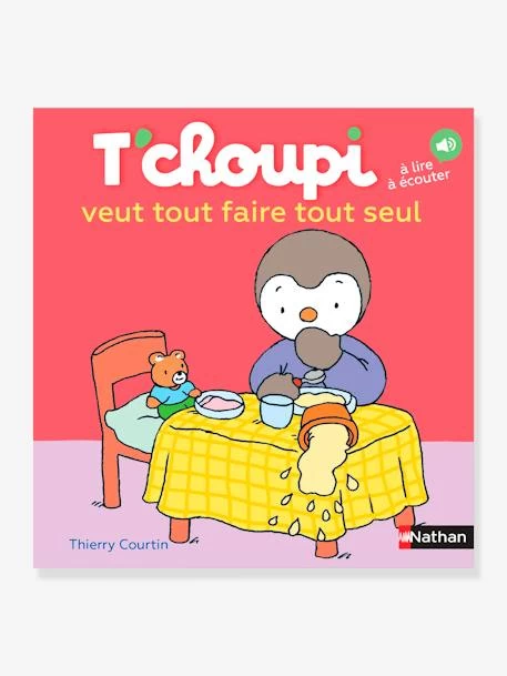 T'choupi Veut Tout Faire Tout Seul NATHAN Rouge - Nathan
